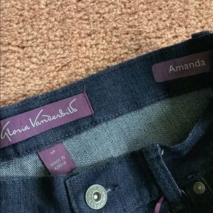 Gloria Vanderbilt 4p jeans